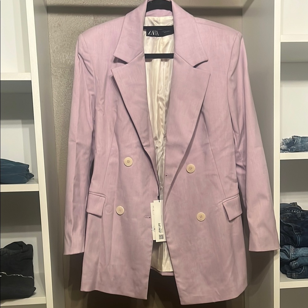 Zara Women's Lavender Blazer